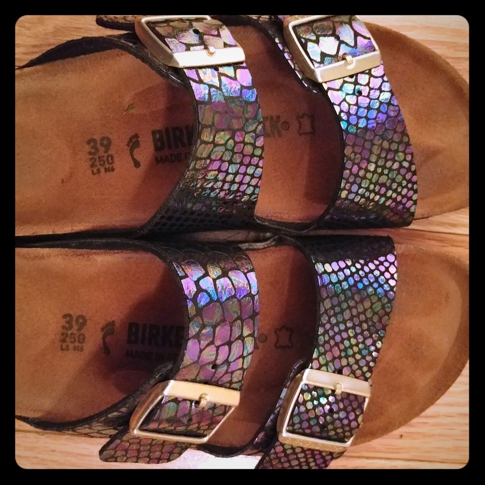 Arizona Birkenstock-Flor Shiny Snake